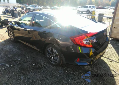 2018 Honda Civic Ex-T из США, поврежденный, VIN JHMFC1F44JX013617